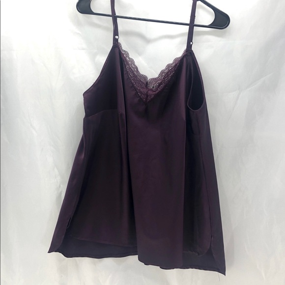 Lane Bryant Tops - FREE BUNDLED Cacique Silky Purple Lingerie Tank